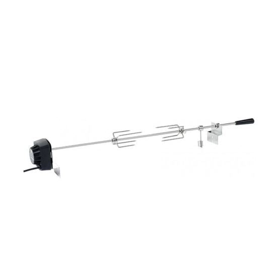 Rotisor cu motor electric, pentru gratar gradina, cu maner, 102 cm