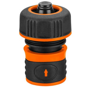 Cupla rapida, cu stop, bimaterial, 3/4", NEO