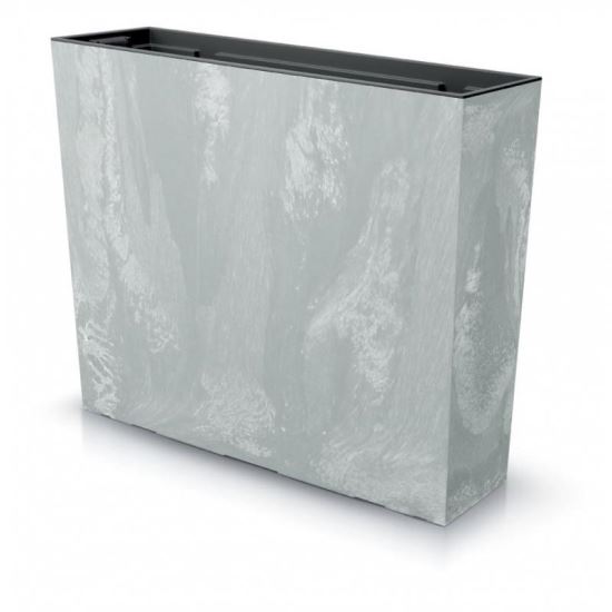 Jardiniera decorativa, antracit, 58x18x49.8 cm, Urbi Case Beton Effect