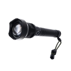 Lanterna aluminiu, LED P70, 1000 lm, zoom, USB, Trizand