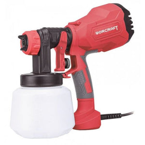 Pistol de vopsit electric, 400 W, cu vas inferior 1000 ml, 1.8-2.6 mm, Worcraft