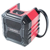 Boxa portabila, bluetooth, cu acumulator 2 Ah, incarcator 20V Li-ion, 15 W, 15x16x18 cm, Worcraft