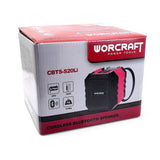 Boxa portabila, bluetooth, cu acumulator 2 Ah, incarcator 20V Li-ion, 15 W, 15x16x18 cm, Worcraft