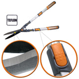 Foarfeca gard viu, arbusti, tip bypass, lama teflonata, maner telescopic 71-83 cm, Richmann Exclusive