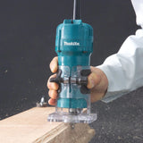 Masina de frezat verticala si unimanuala, 1/4", 199 mm, Makita