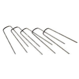 Cui tip U, fixare folii, furtune, set 10 buc, 4 mm x 15 cm