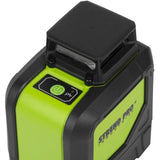 Nivela laser, linie incrucisata + 360°, verde, 30 m, Strend Pro