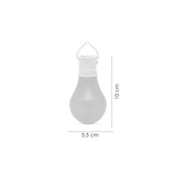 Lampa solara pentru gradina, tip bec, LED, multicolor, set 24 buc, 5.5x10 cm, Becrux