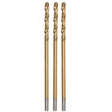 Burghiu pentru metal, nitrura de titan, 3 buc, 1.5 mm, Jufisto