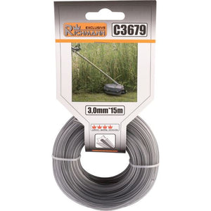 Fir rezerva cositoare, trimmer, DUO, tip stea, 3 mm x 15 m, Richmann Exclusive