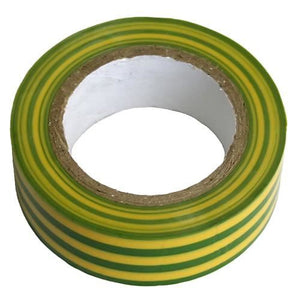 Banda izolat, 19 mm x 10 m, galben/verde, Strend Pro