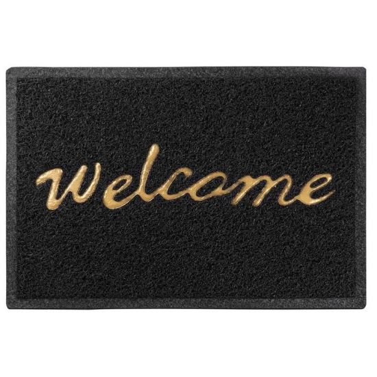 Covoras intrare, PVC, 40x60 cm, Welcome