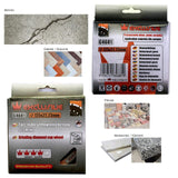 Disc diamantat segmentat, beton, slefuire uscata, 125 mm/22.23 mm, Richmann Exclusive