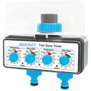 Distribuitor apa cu timer 2 zone 3/4" 2xAA