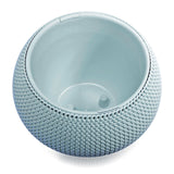 Ghiveci decorativ de flori, rotund, albastru, 29x19.5 cm, Splofy Bowl