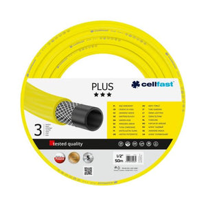 Furtun de gradina, 3 straturi, 1/2", 50 m, Cellfast Plus