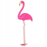 Decoratiune gradina, plastic, 3 flamingo, Springos 