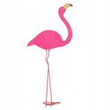 Decoratiune gradina, plastic, 3 flamingo, Springos 