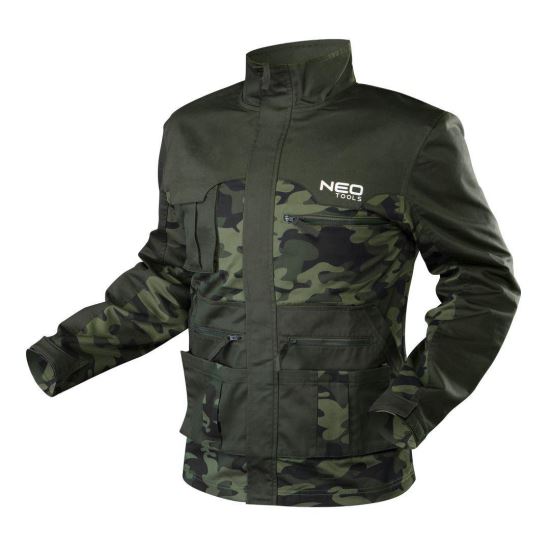 Geaca de lucru, camuflaj, model Camo, marimea XL/54, NEO