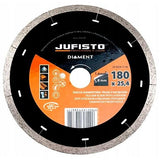 Disc diamantat, beton, taiere umeda, 180 mm/25.4 mm, Jufisto