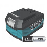 Motocoasa, trimmer, pentru tuns iarba, electric, cu acumulator 4 Ah, incarcator 18V Li-ion, motor fara perii, 30 cm, SAS+ALL, De