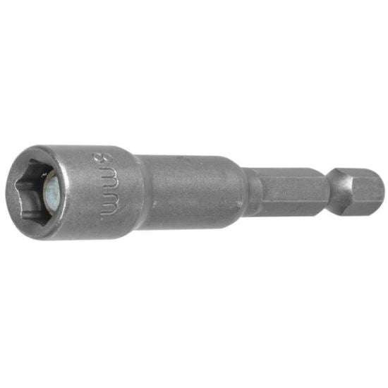 Cap tubular lung, magnetic, pentru masina insurubat, 1/4