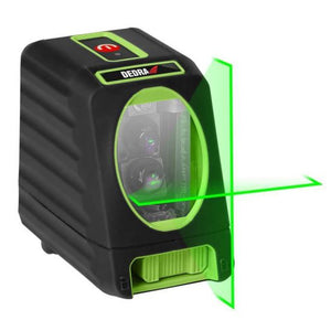 Nivela laser, linie incrucisata, verde, suport magnetic, 30 m, Dedra