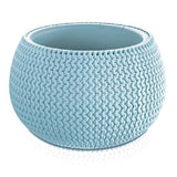 Ghiveci decorativ de flori, rotund, albastru, 29x19.5 cm, Splofy Bowl