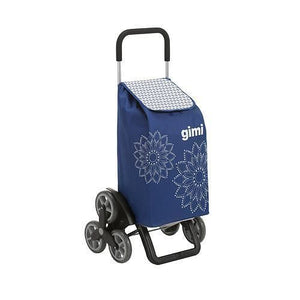 Geanta/carucior de cumparaturi pe roti, pentru scari, 30 kg, 51x41x102 cm, Gimi Tris