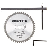 Fierastrau circular de mana, 1200 W, 185x20 mm, Graphite