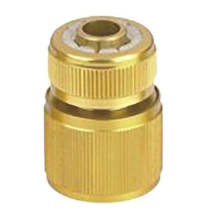 Cupla rapida, cu stop, alama, 1/2"