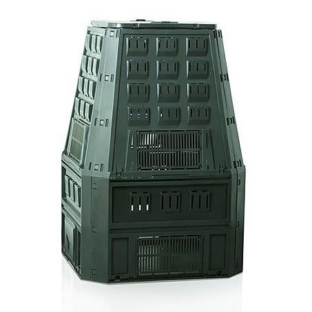 Compostor de gradina, 850 L, verde, Evogreen