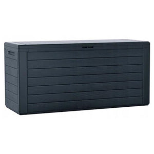 Lada depozitare de gradina, antracit, 116x44x55 cm, Woodenbox