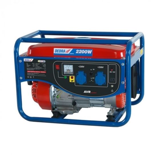 Generator de curent, pe benzina, 3400 W, 2000 W, Dedra