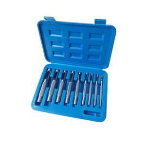 Set preducele pentru gaurit, 9 buc, cu trusa, 2.5-10 mm, Dedra