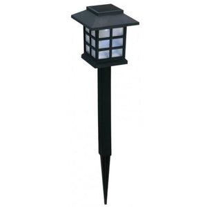 Lampa solara pentru gradina, LED, 8.5x8.5x38.5 cm, Alya