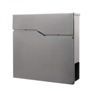 Cutie postala cu loc pentru ziar, inox, 37x10.5x37, Springos