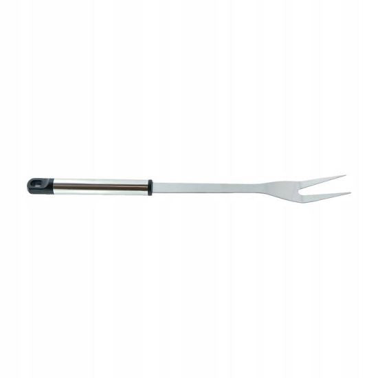 Furculita pentru gratar/grill, inox, 38 cm