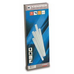 Baton silicon pentru pistol lipit, set 18 buc, 12x280 mm, Kemper 