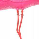 Decoratiune gradina, plastic, 3 flamingo, Springos 