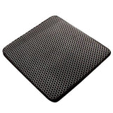 Covor pentru colectarea granulelor de nisip, pentru pisici, negru, 30x30 cm