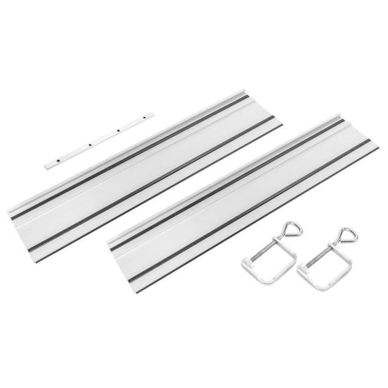 Set sina de ghidare, conector si 2 cleme pentru fierastrau circular de mana 58G495, 700 mm, Graphite