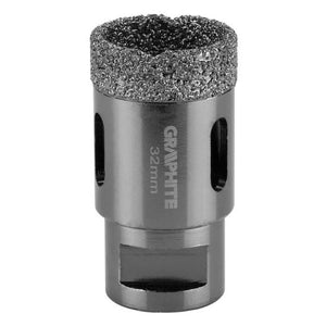 Carota diamantata, vacuum brazed, M14, 32 mm, Graphite