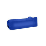 Sezlong gonflabil, albastru, 220x70x70 cm, Lazy Bag Sofa