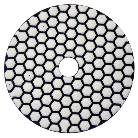 Discheta diamantata pentru lustruit/slefuit, mediu uscat, granulatie 100, 150x17.5 mm, Dedra