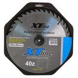 Disc circular vidia, 40 dinti, 250 mm, Xtline