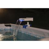 Cascada pentru piscina supraterana, cu LED, 3xAA, 32 mm, Bestway FlowClear