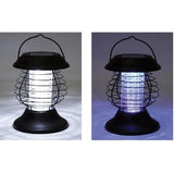 Lampa solara pentru gradina, anti-insecte, tantari, muste, UV, LED, 13x31 cm