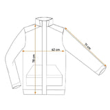 Geaca de lucru slim fit, reflectorizanta, galben, model Visibility, marimea XXL/58, NEO