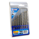 Burghie pentru zidarie, set 8 buc, 3-10 mm, Richmann